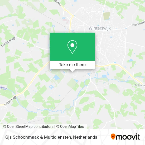 Gjs Schoonmaak & Multidiensten map