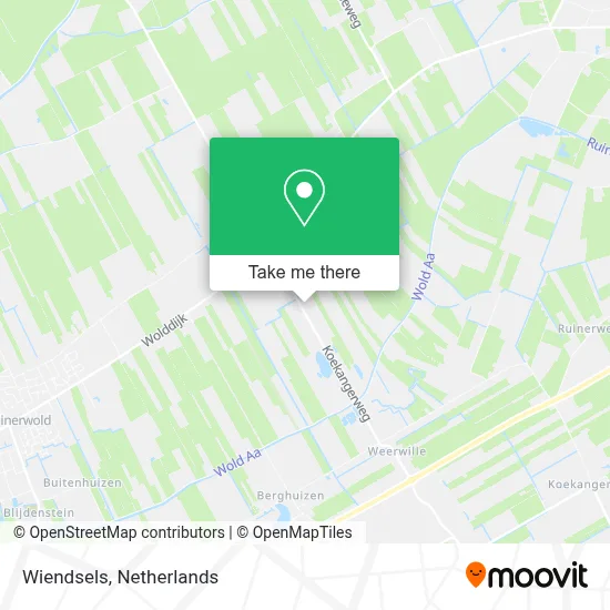 Wiendsels map