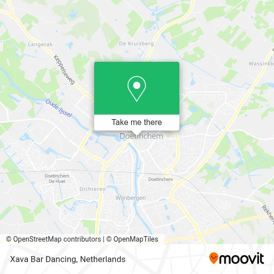 Xava Bar Dancing map