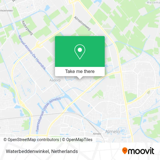 Waterbeddenwinkel map