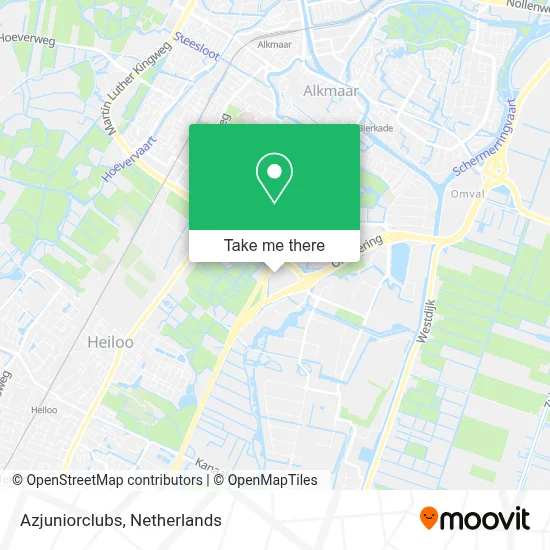 Azjuniorclubs map