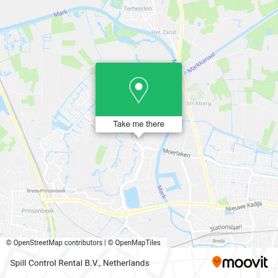 Spill Control Rental B.V. map
