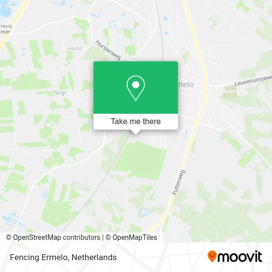 Fencing Ermelo map
