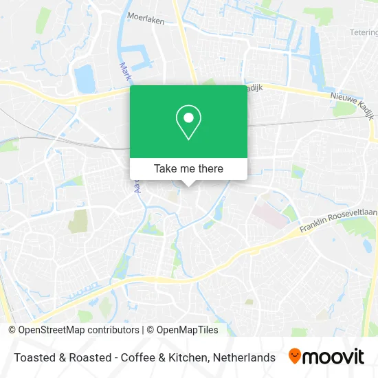 Toasted & Roasted - Coffee & Kitchen map