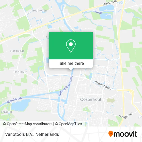 Vanotools B.V. map