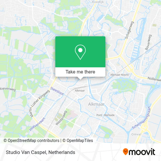Studio Van Caspel map