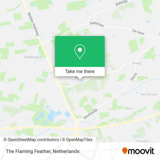 The Flaming Feather map