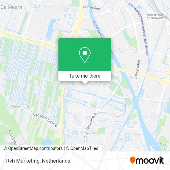 Rvh Marketing map