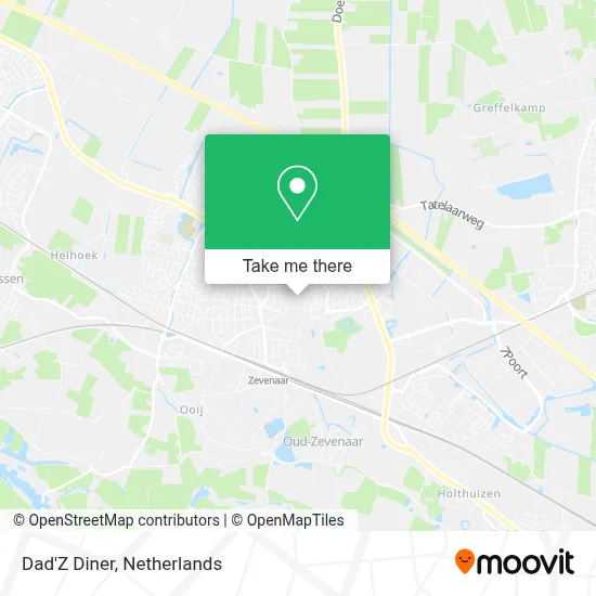 Dad'Z Diner map