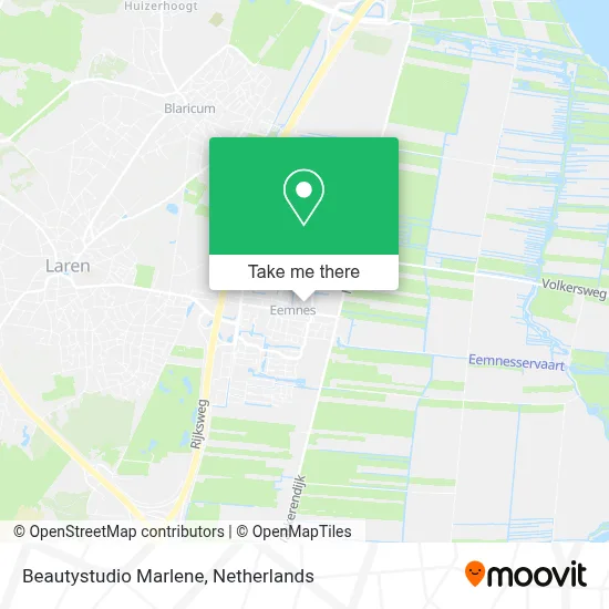 Beautystudio Marlene map