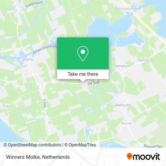 Winners Molke map