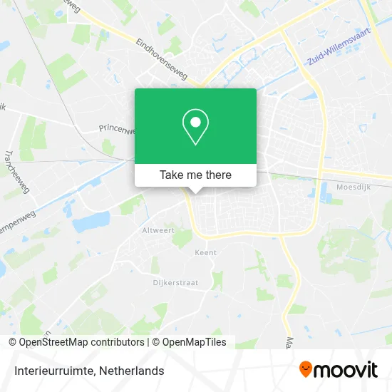 Interieurruimte map