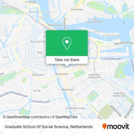Graduate School Of Social Science map