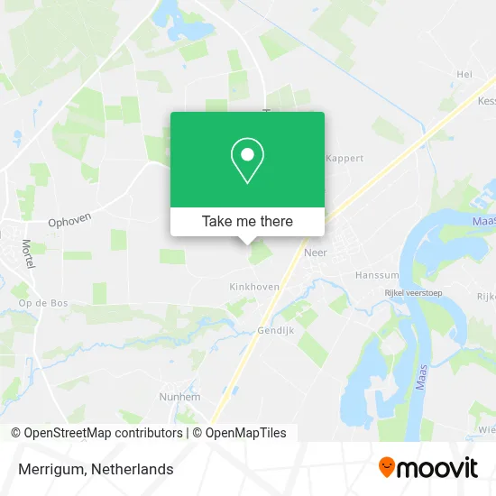 Merrigum map