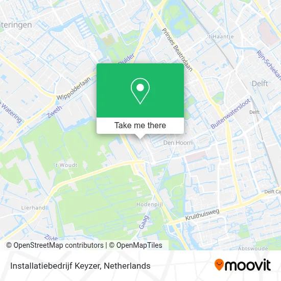Installatiebedrijf Keyzer map