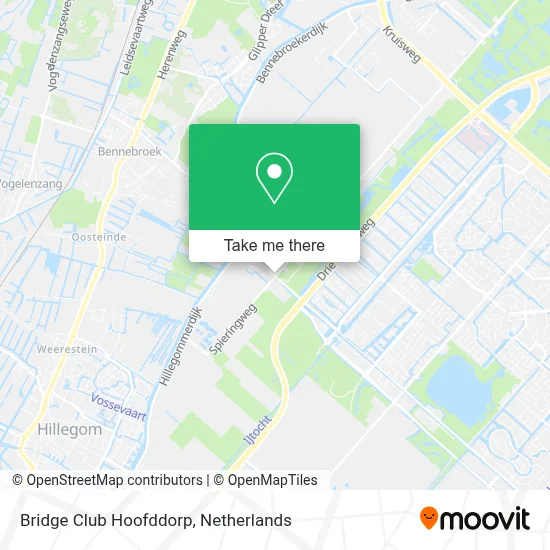 Bridge Club Hoofddorp Karte