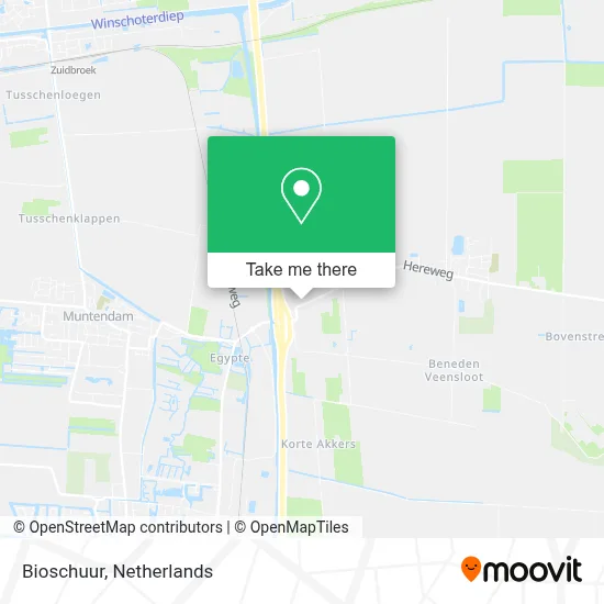 Bioschuur map