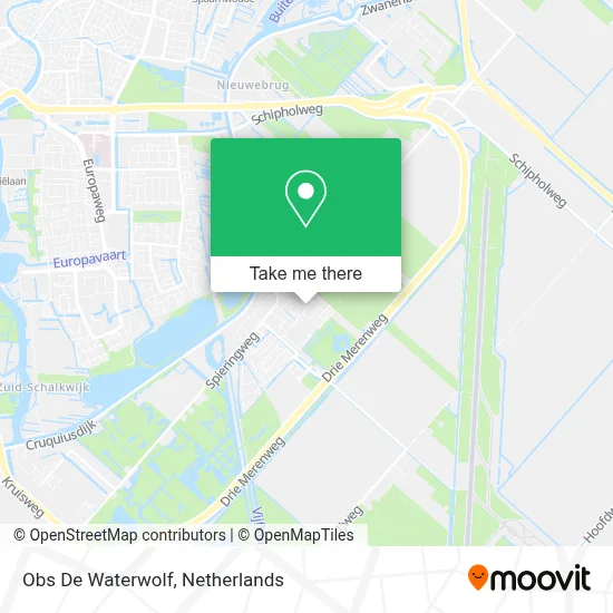 Obs De Waterwolf map