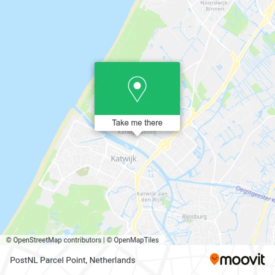 Postnl Pakketpunt map