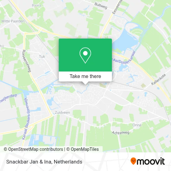 Snackbar Jan & Ina map