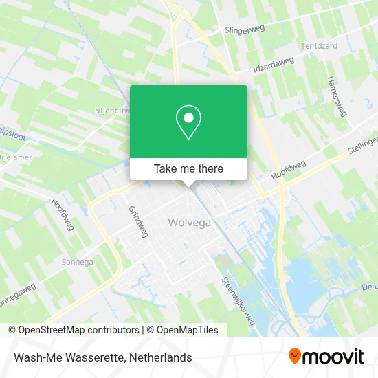 Wash-Me Wasserette map