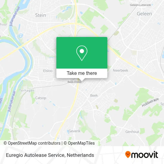 Euregio Autolease Service map