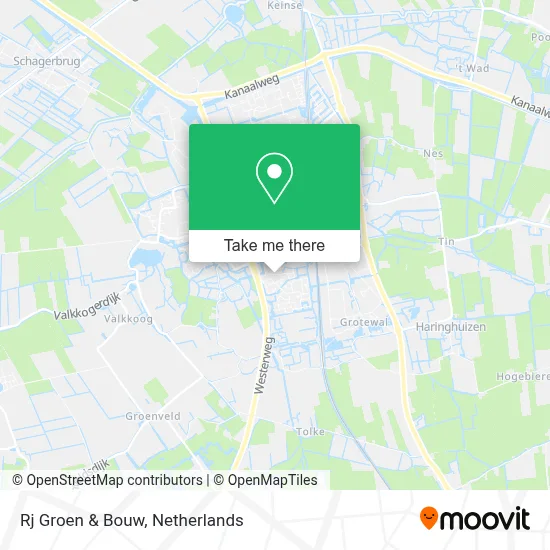Rj Groen & Bouw map