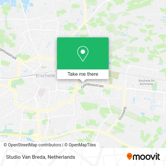 Studio Van Breda map