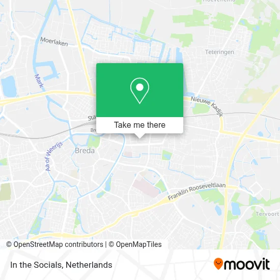 In the Socials map
