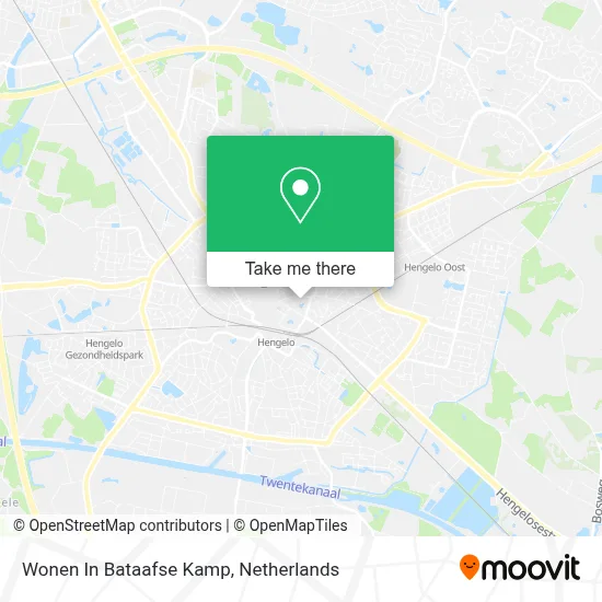 Wonen In Bataafse Kamp map