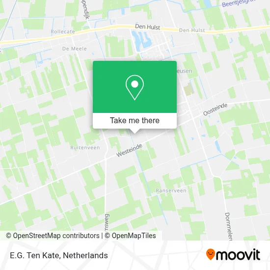 E.G. Ten Kate map