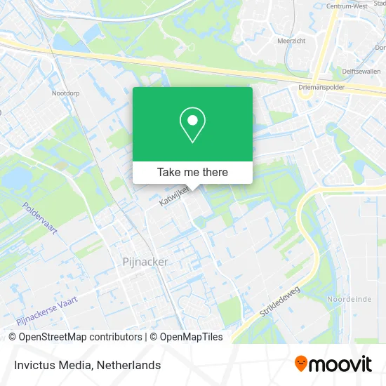 Invictus Media map