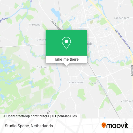 Studio Space map