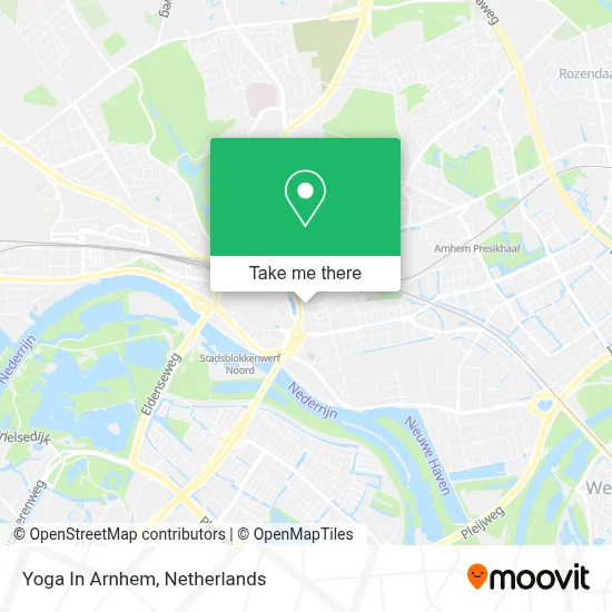 Yoga In Arnhem map