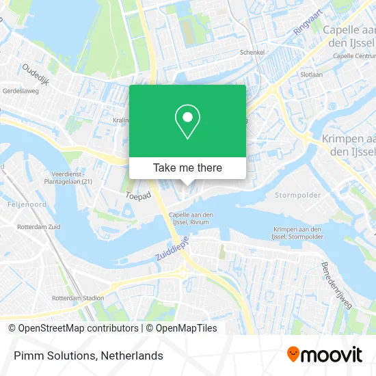 Pimm Solutions map