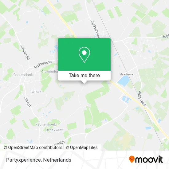Partyxperience map
