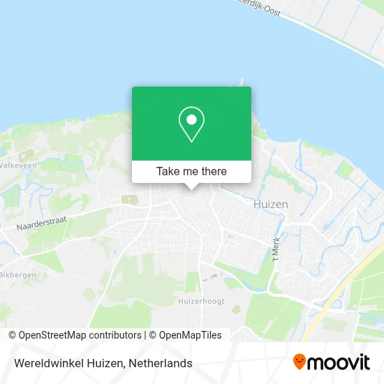 Wereldwinkel Huizen map
