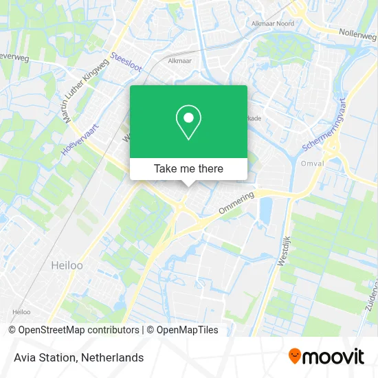 Avia Station map