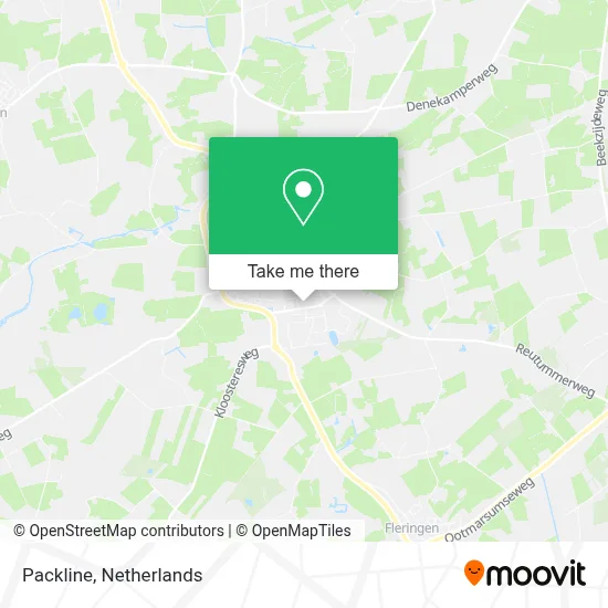 Packline map