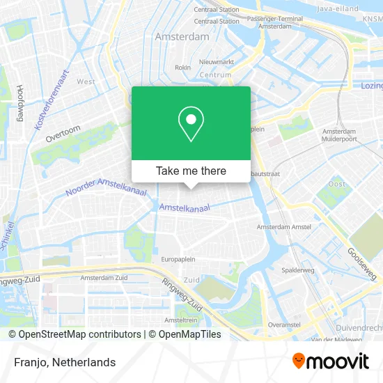 Franjo map
