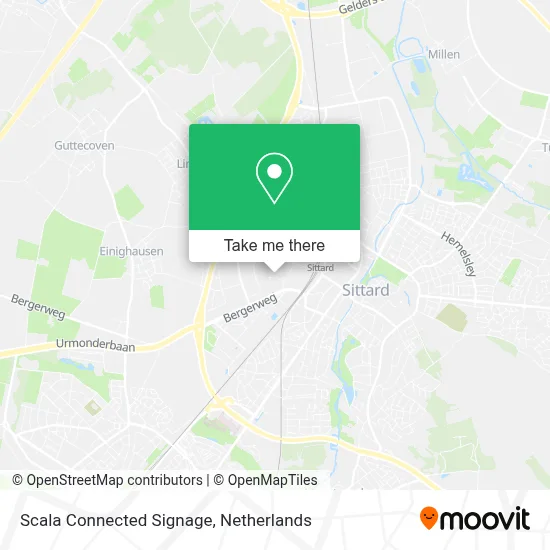 Scala Connected Signage map