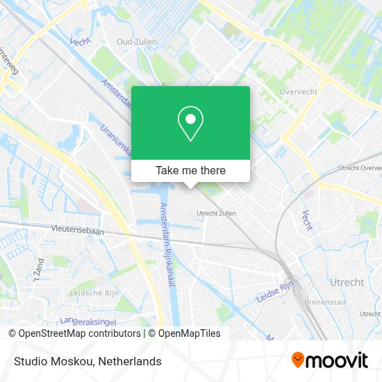 Studio Moskou map