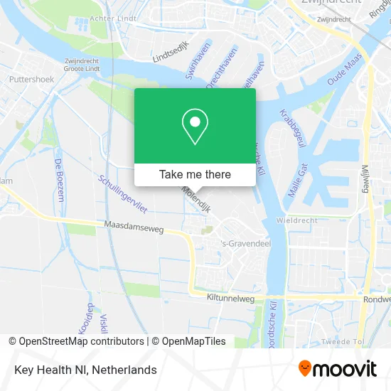 Key Health Nl map