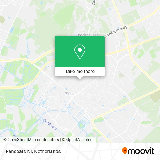 Fanseats Nl map