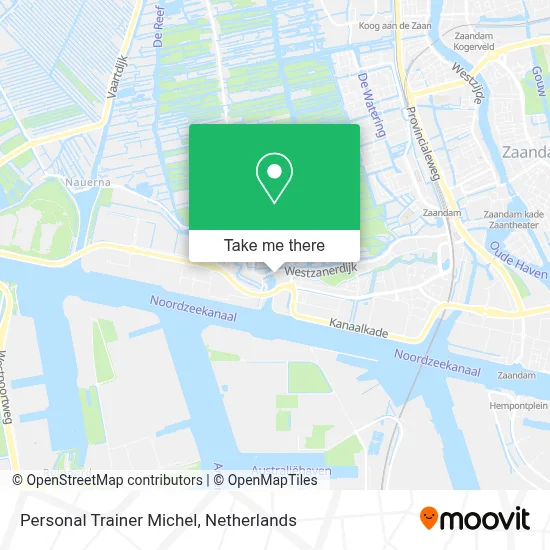 Personal Trainer Michel map