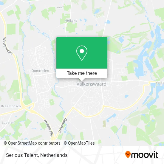 Serious Talent map