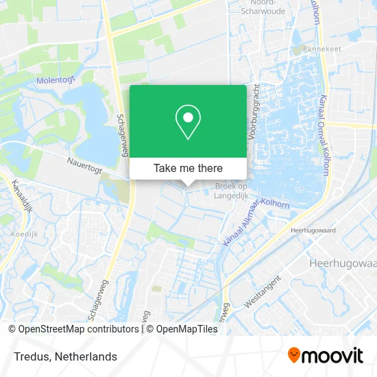 Tredus map