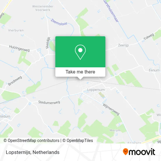 Lopsternijs map