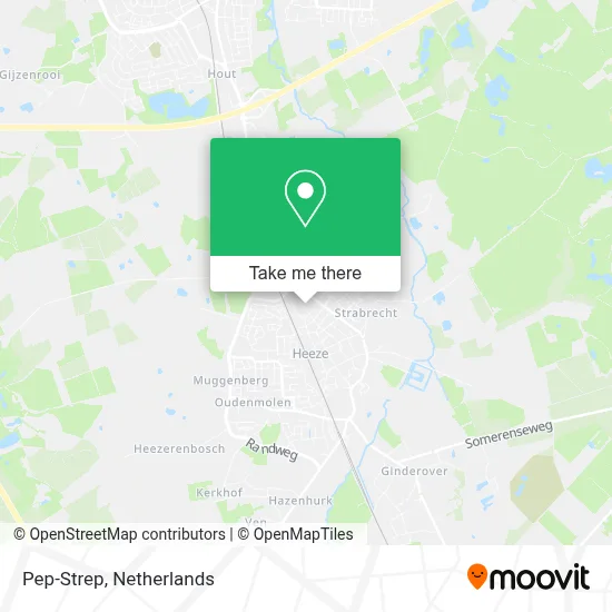Pep-Strep map