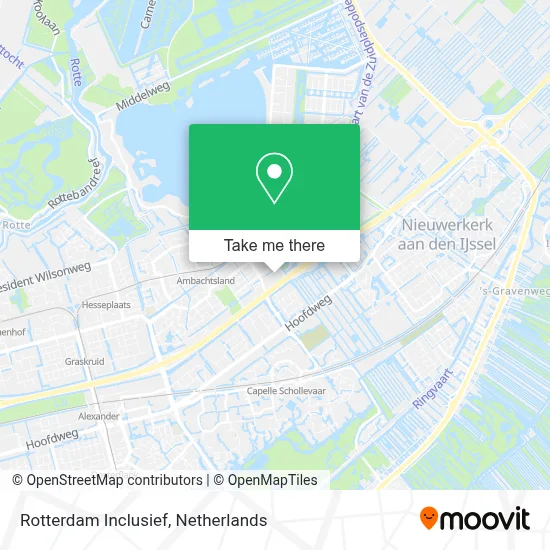 Rotterdam Inclusief map